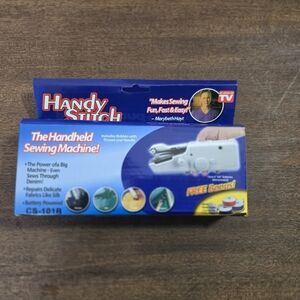 Handy Stitch - The Handheld Sewing Machine White New In Box